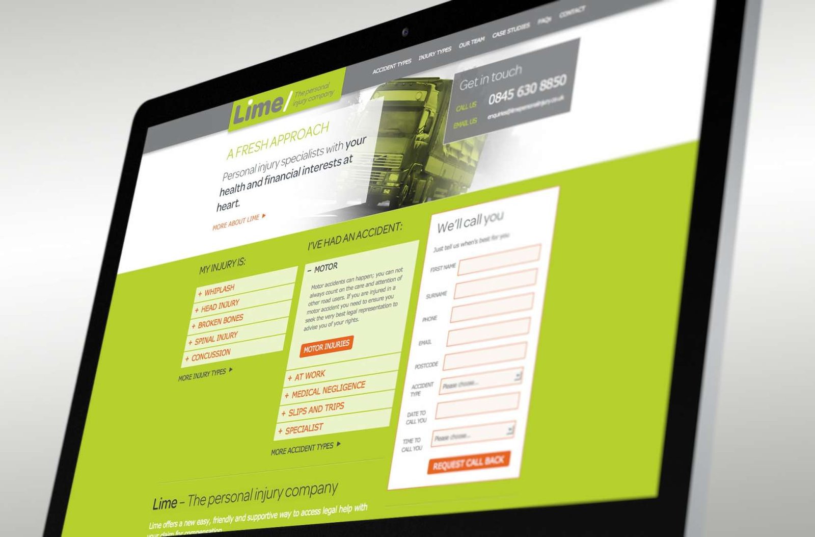 Lime Personal Injury - hero