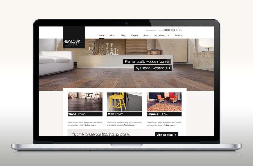 Newlook Flooring - hero