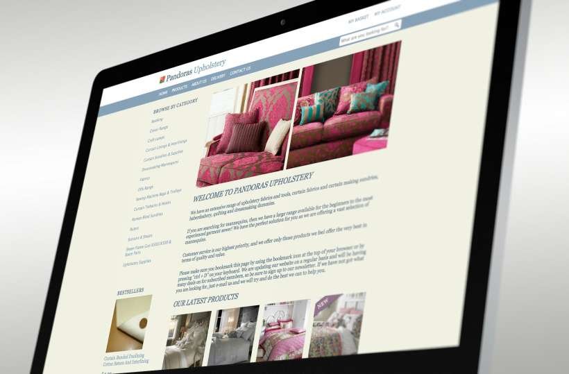 Pandoras Upholstery - hero