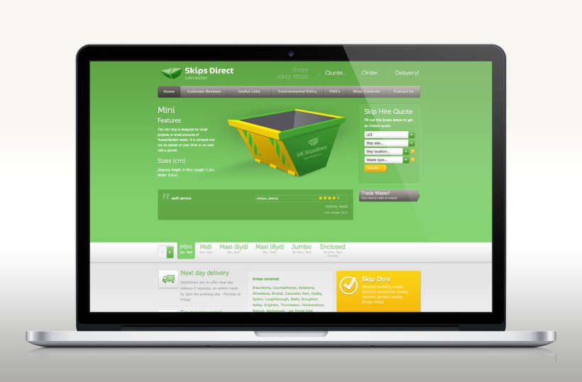 Skips Direct UK - hero